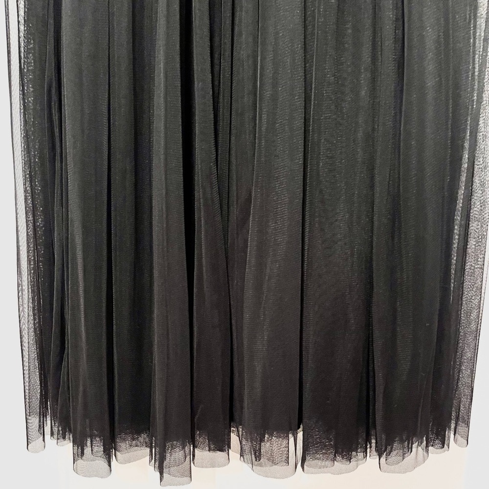 Needle & Thread Black Tulle Maxi Skirt - Size 2 - Picture 6 of 8